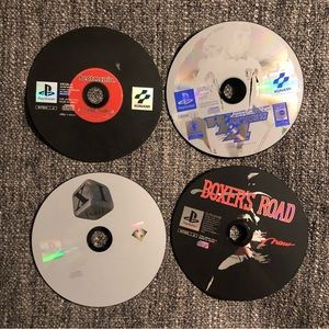 Japanese PS1 Games Lot‎ of 4 Untested As-Is Sony Playstation